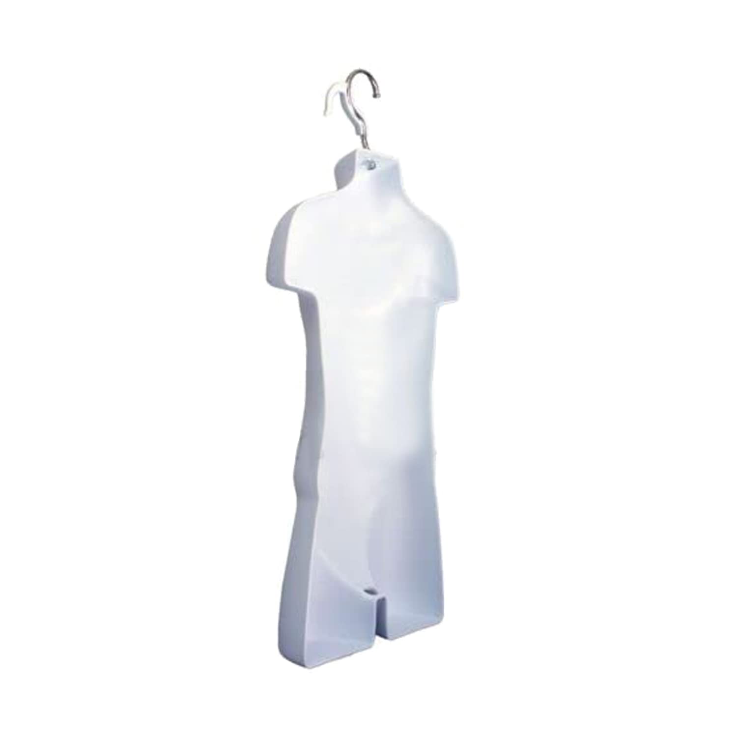 DisplayTown Child Mannequin Torso with Metal Stand for Tshirt Display