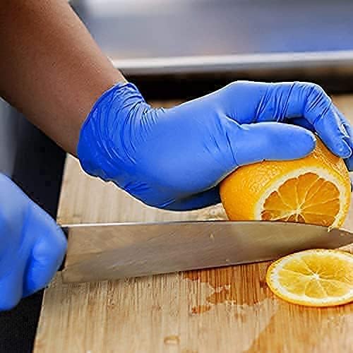 SYNGLO Nitrile Gloves 35 Mil Powder Free Latex Free Large