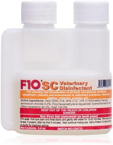 F10 SC Concentrated Disinfectant for Kennels and Cages