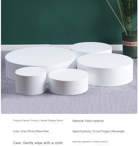 Stackable Cylinder Display Stands for Decor and Storage