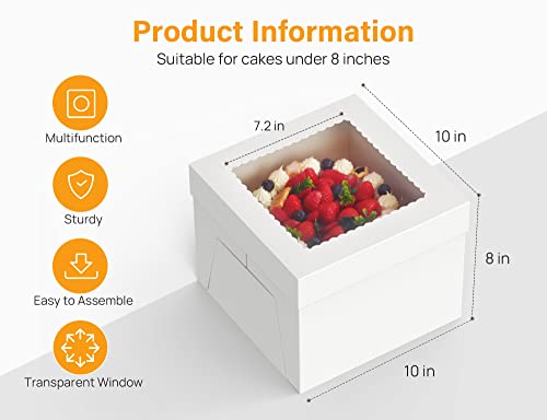 Kootek 15pcs Cake Boxes with Window