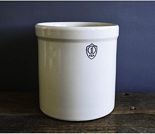 Gardeners Supply Company Ohio Stoneware 1 Gallon Crock