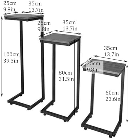 3pcs Rectangular Display Pedestal Stand for Events