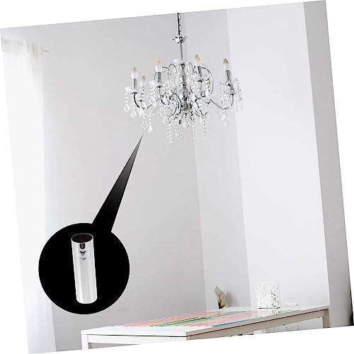 2Pcs Chandelier Lamp Holder Sleeves Retro Decorative Base Covers
