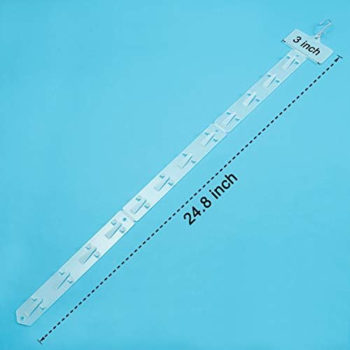 10 Piece Hanging Display Strips with Hooks