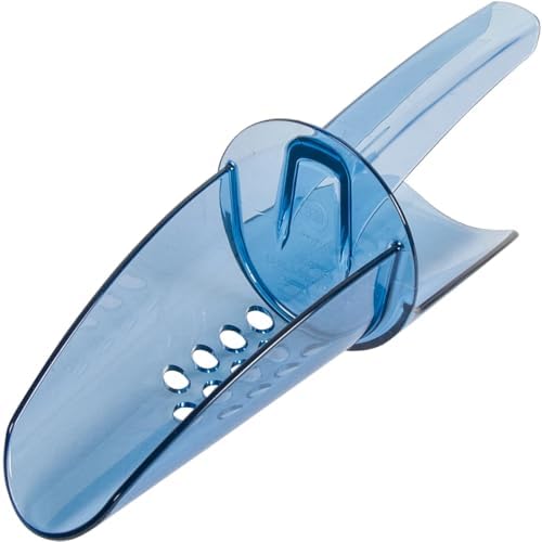 San Jamar SI5500 Polycarbonate Scoop Blue 6-10 oz