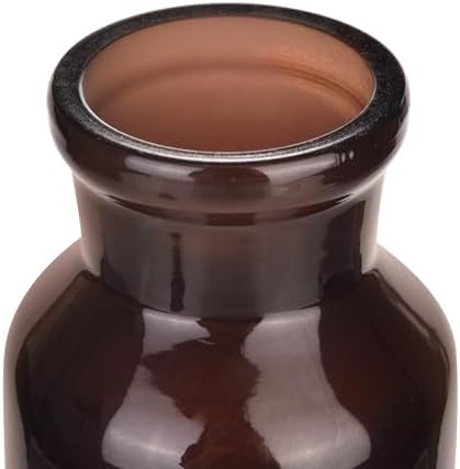 Amber Glass Reagent Bottle With Ground Stopper 125ML