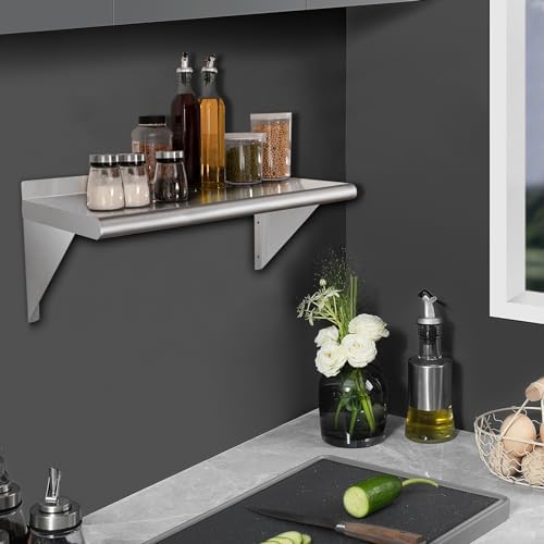 HARDURA Stainless Steel Shelf 14x36 Wall Mount