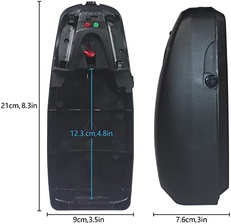 Automatic Air Freshener Spray Dispenser 2-Pack - Black