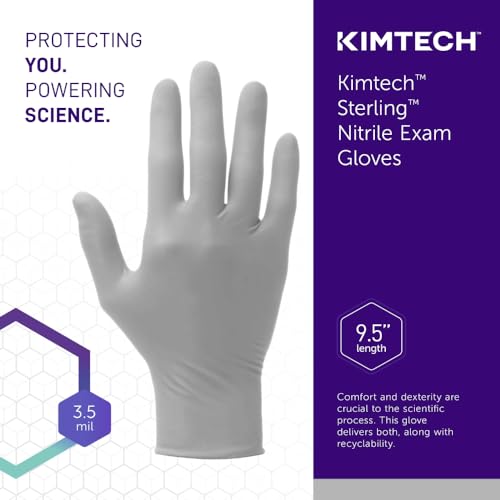Kimtech Sterling Nitrile Exam Gloves 200 Count Box 95 Small Size
