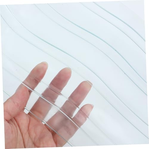 PRETYZOOM Transparent Strip Curtain for Commercial and Home Use