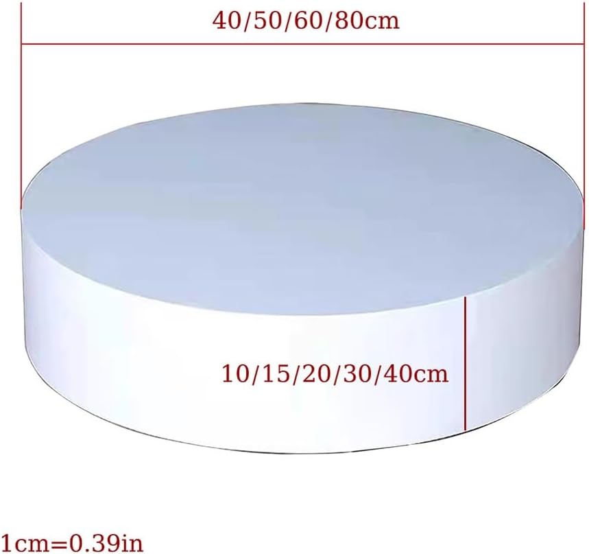 Round Display Pedestal Stand for Dessert Table Wedding Decor
