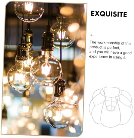 Vintage Iron Wire Pumpkin Lampshade Holder DIY Table Lamp Frame