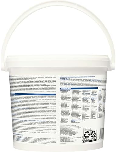 Clorox Healthcare Bleach Germicidal Wipes 110 Count Bucket