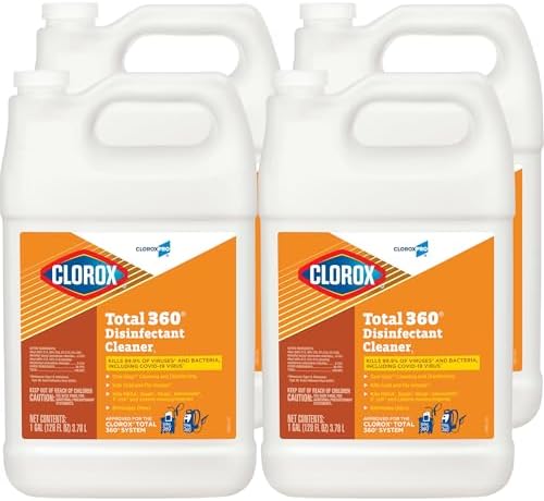 CloroxPro Total 360 Disinfectant Cleaner 128 Oz 4 Pack