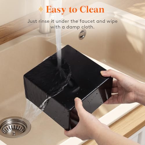 Lifewit 6 7 78 Buffet Risers Set of 3 Black