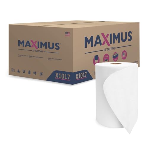 Maximus X1017 Premium 10 Inch Roll Paper Towels 6 Per Case