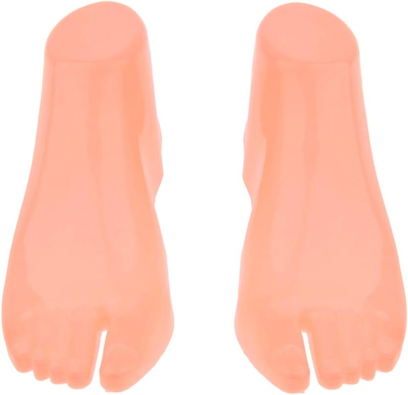 Baosity 2pcs Men Feet Socks Display Stand Model