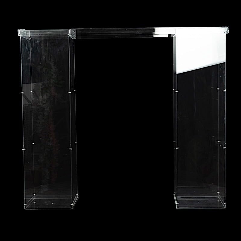Balsa Circle 46x12 Clear Plexiglass Connector Plate for Display Stands
