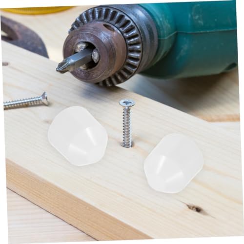 NUOBESTY 50pcs E27 Lamp Socket Protective Covers for Light Holder Cups