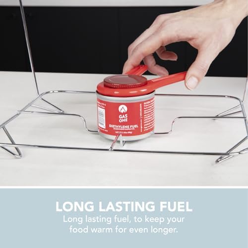 6 Pack Disposable Chafing Dish Buffet Set