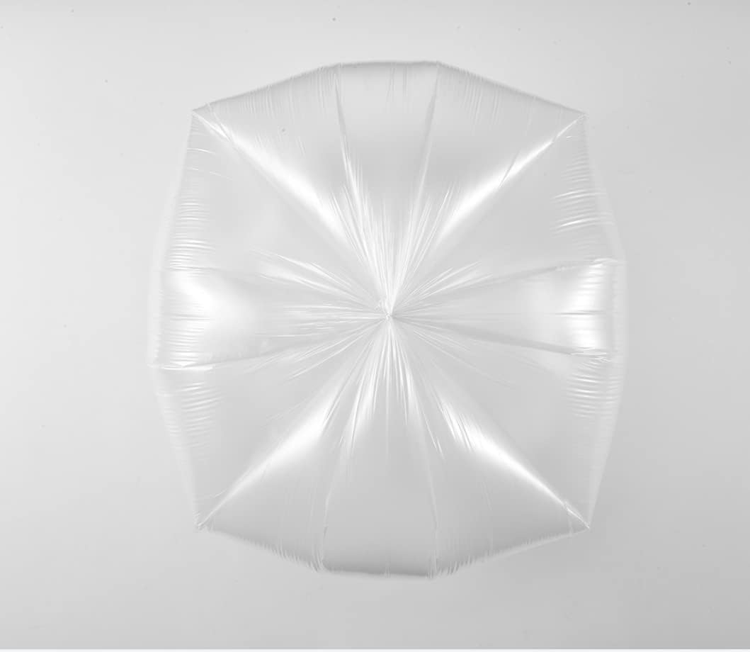 TYPLASTICS 45-48 Gallon Clear Trash Can Liners 200 Pack
