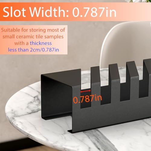 Lukar Tile Display Stand with 10 Slots