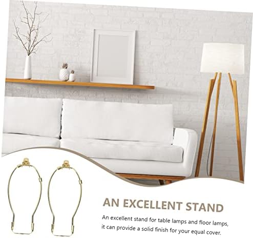 POPETPOP Vintage Brass Lampshade Holder Set