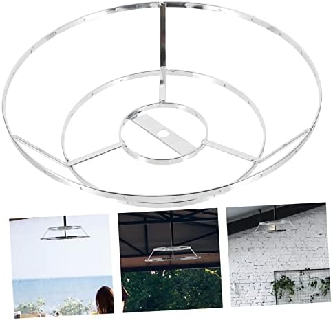 DOITOOL DIY Lampshade Frame for Pendant Lights Custom Home Decor Accessory Easy Assembly