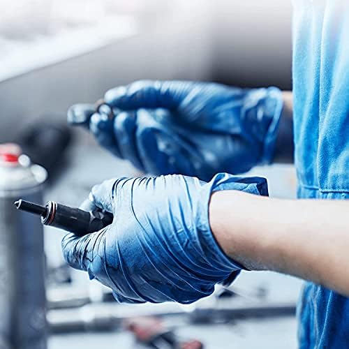 SYNGLO Nitrile Gloves 35 Mil Powder Free Latex Free Large