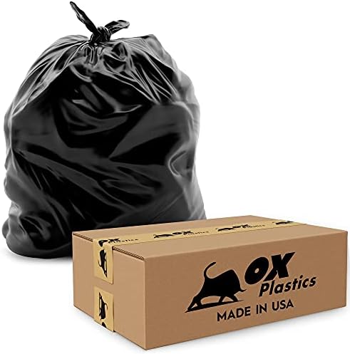 Trash Can Liners Bags 60 Gallon Extra Heavy Duty