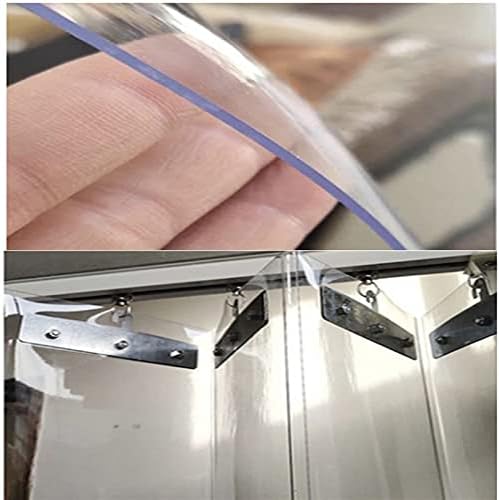 Gzhenh Sliding Curtain Clear PVC Door Strip for Freezer and Warehouse
