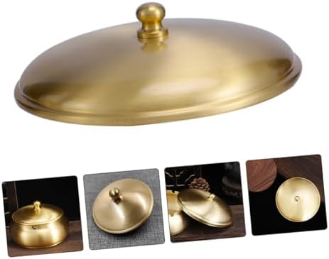 Brass Ashtray Lid for Indoor and Outdoor Use
