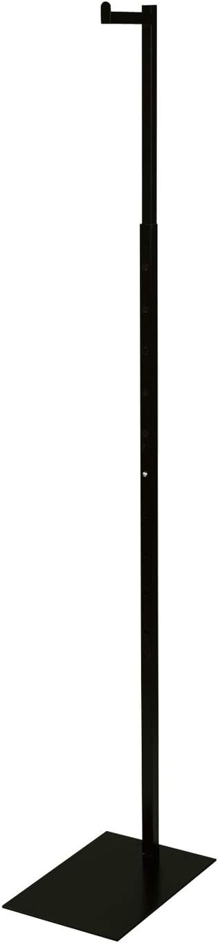 SSWBasics Adjustable Black Clothes Stand - Single Arm