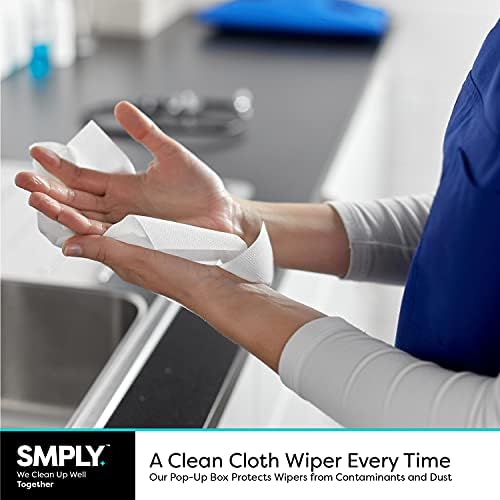 Dri-Wipe S500 by SMPLY Brands 10 Boxes of 176 Wipes