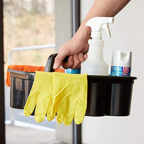 Deluxe Carry Caddy for Coffee Drinks and Cleaning Tools