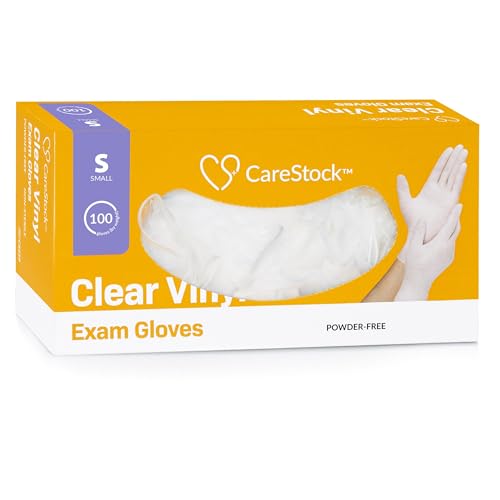Clear Vinyl Exam Gloves 1000 Count Pack