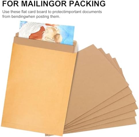 100 Pack 85x11 Corrugated Cardboard Sheets for Packaging