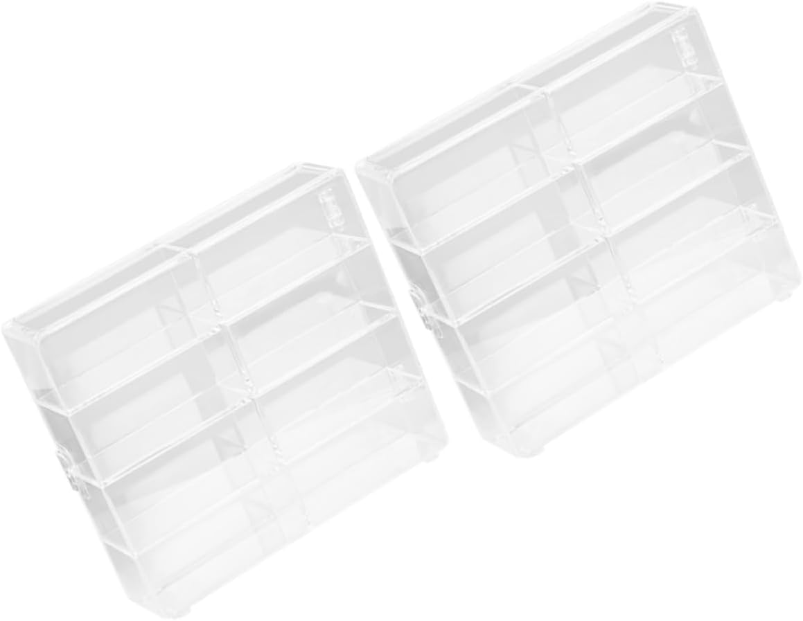 2pcs Display Case Stand for Collectibles and Car Models