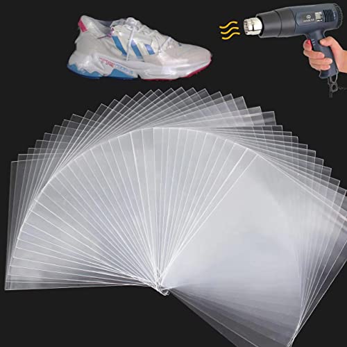 AOUKAR Shrink Wrap Bags 300Pcs 8x12 Inch Clear PVC Heat Sealing Wrap for Packaging