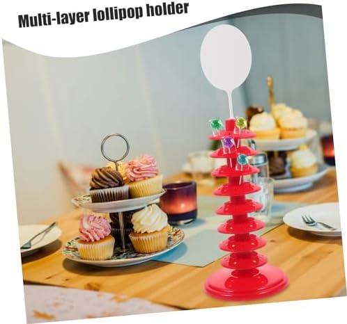 Ciieeo Multi Tier Adjustable Lollipop Holder Display Stand