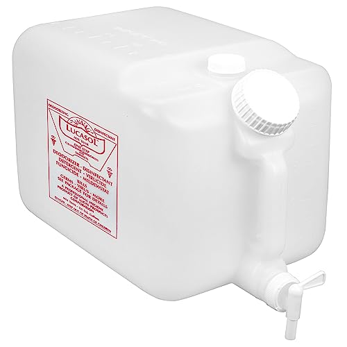 Lucasol 25 Gallon Chemical Dispenser Disinfectant Mix Tank