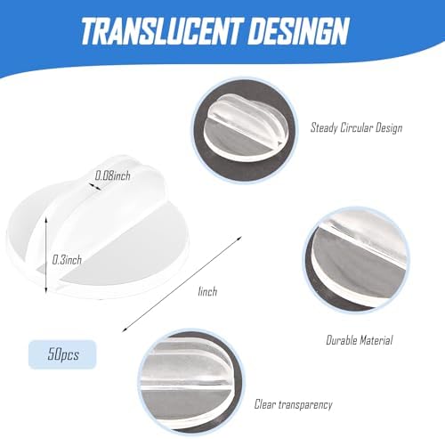 Giococo Card Stand - 98 PCS Clear Plastic Photo Holders for Tables Weddings Restaurants and Parties