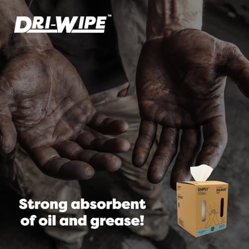 Dri-Wipe S601 by SMPLY Brands 252 Wipes All-Purpose Disposable Cleaning