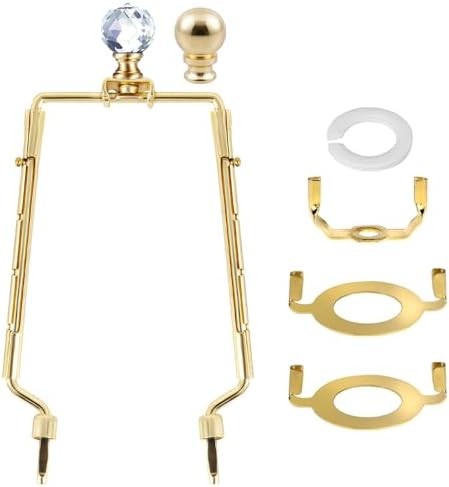 8 9 10 11 Inch Gold Lamp Harp Holder