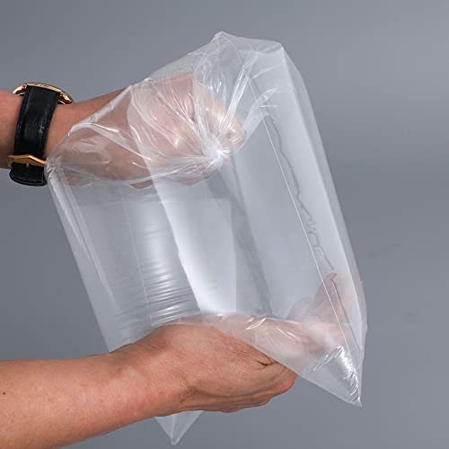 100PCS 138x177 Inch Clear PVC Shrink Wrap Bags
