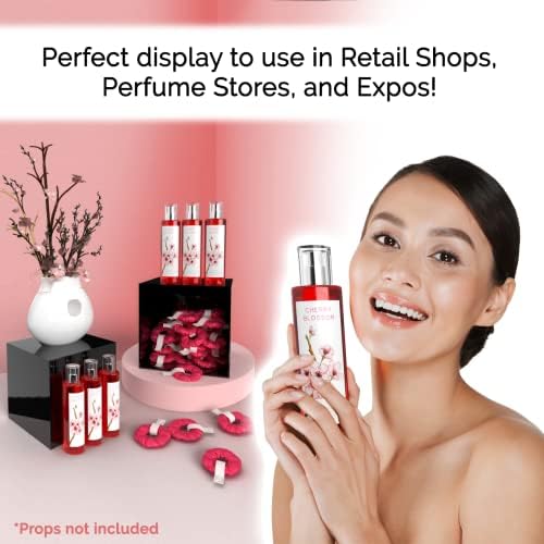 8 Inch Glossy Black Acrylic Display Riser Box No Lid