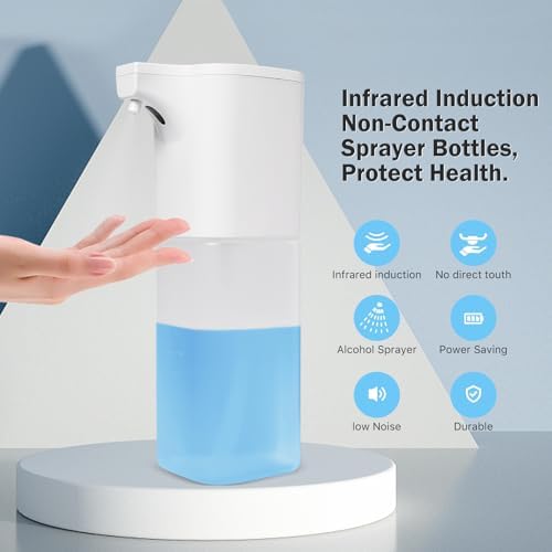 Touchless Alcohol Spray Dispenser with 4 Modes and IPX6 Waterproof