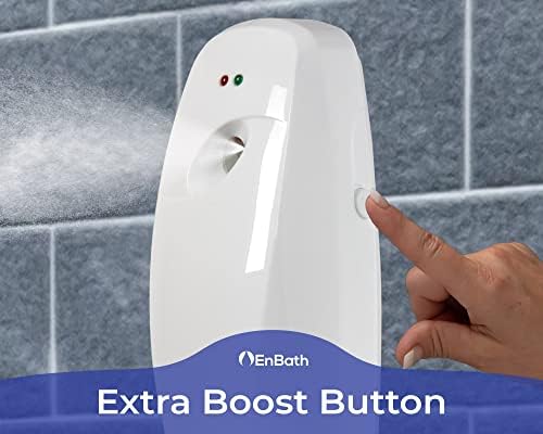 EnBath Automatic Air Freshener Spray Dispenser 2-Pack