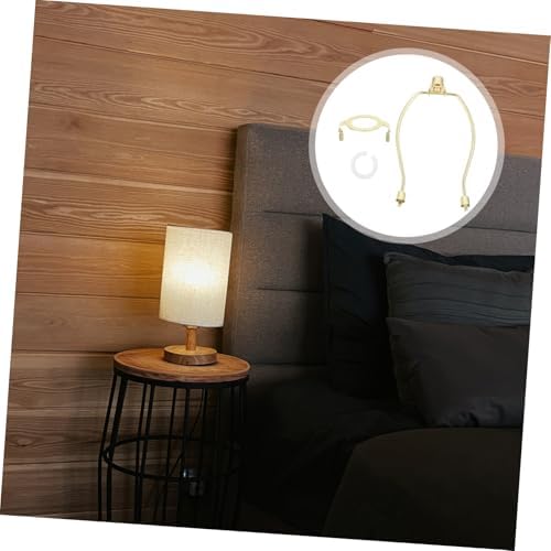 Veemoon Adjustable Lamp Shade Adapter Kit with Detachable Base